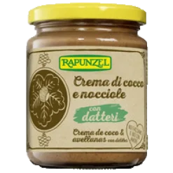 Rapunzel Crema Cocco/Nocciola Con Datteri 250g