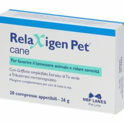 Relaxigen Pet Cane 20 Compresse - Calmante Naturale per Cani