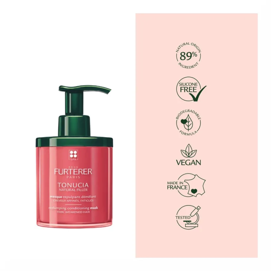Rene Furterer Tonucia Maschera Districante Rimpolpante Capelli Devitalizzati/Affaticati 200ml
