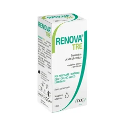 Renova Tre Collirio 10ml - Sollievo Occhi Secchi e Irritati