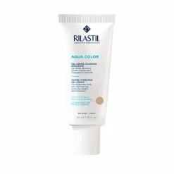 Rilastil Aqua Color Gel Crema Colorata Idratante Tonalità Medium 40ml