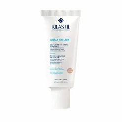 Rilastil Aqua Color Gel Crema Colorata Idratante Tonalità Light 40ml