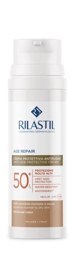 Rilastil Sun Age Repair Crema Solare SPF50+ Universal Color 50ml