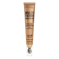 Rimmel Multi-tasker Wake Me Up Correttore & Fondotinta Formula Vegana 060 Light Honey 20ml