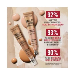 Rimmel Multi-tasker Wake Me Up Correttore & Fondotinta Formula Vegana 055 Classic Beige 20ml