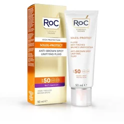 Roc Fluido Solare Viso Anti-Macchie Uniformante SPF50+ 50ml