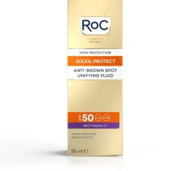 Roc Fluido Solare Viso Anti-Macchie Uniformante SPF50+ 50ml