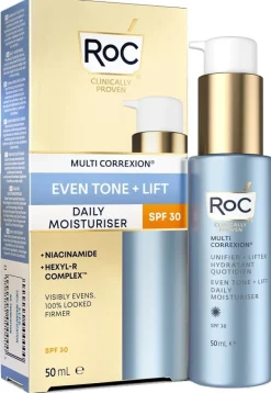 Roc Multi Correxion Even Tone + Lift Idratante SPF30 50ml