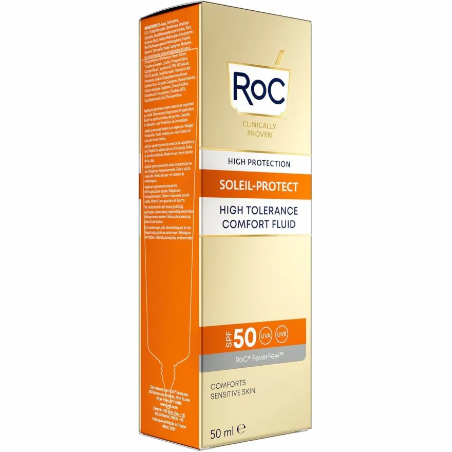 Roc Solare Viso Fluido Elevata Tollerabilità SPF50 50ml