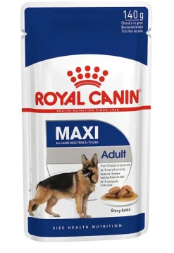 Royal Canin Maxi Adult Bocconcini In Salsa Per Cani 140g