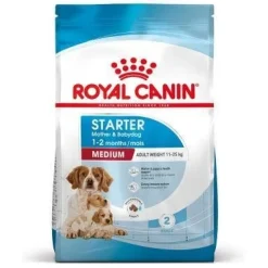 Royal Canin Medium Starter Mother & Babydog Crocchette Per Cagne/Cuccioli Taglia Media Sacco 15 kg