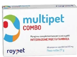 Roypet Multipet Combo Integratore Cani/Gatti 30 Compresse