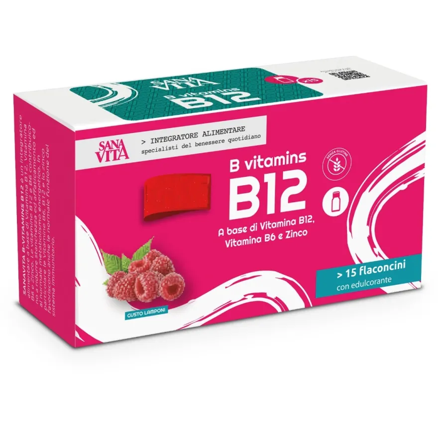 Sanavita B-Vitamins B12 15 Flaconcini