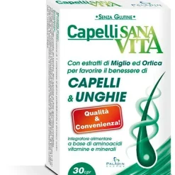 Sanavita Capelli Unghie 30 Compresse