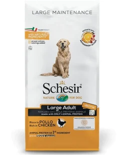 Schesir Maintenance Crocchette Con Pollo Per Cani Adulti Taglia Grande Sacco 12kg