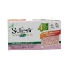 Schesir Multipack Filetti Di Pollo Con Agnello Cibo Umido Cani 4x85g