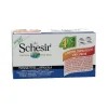 Schesir Multipack Tonnetto Con Spigola Cibo Umido Cani 4x85g