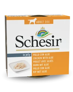 Schesir Pollo Con Aloe Cibo Umido Cani Adulti Lattina 150 g