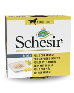 Schesir Pollo Con Ananas Cibo Umido Cani Adulti Lattina 150 g