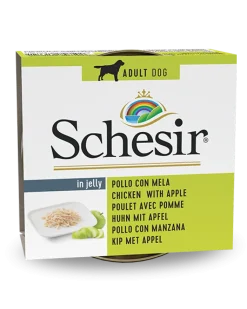 Schesir Pollo Con Mela Cibo Umido Cani Adulti Lattina 150 g