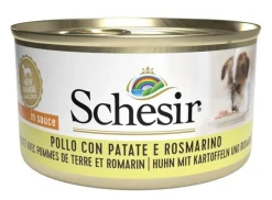 Schesir Pollo Con Patate E Rosmarino Cibo Umido Cani Adulti Lattina 85g