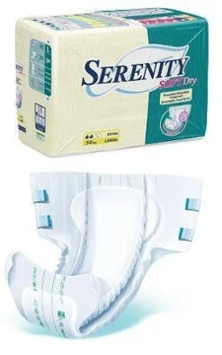 Serenity Softdry Pannolone Incontinenza Medio 30 Pezzi