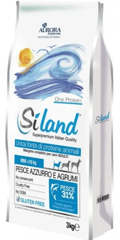 Siland Diet Cane Adult Mini < 10Kg Pesce Monoproteico Crocchette 3Kg