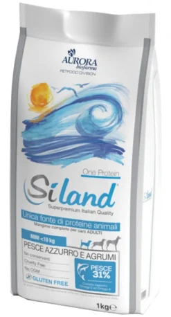 Siland Diet Monoproteico Cibo Secco Pesce Per Cani Adulti Taglia Mini 1kg