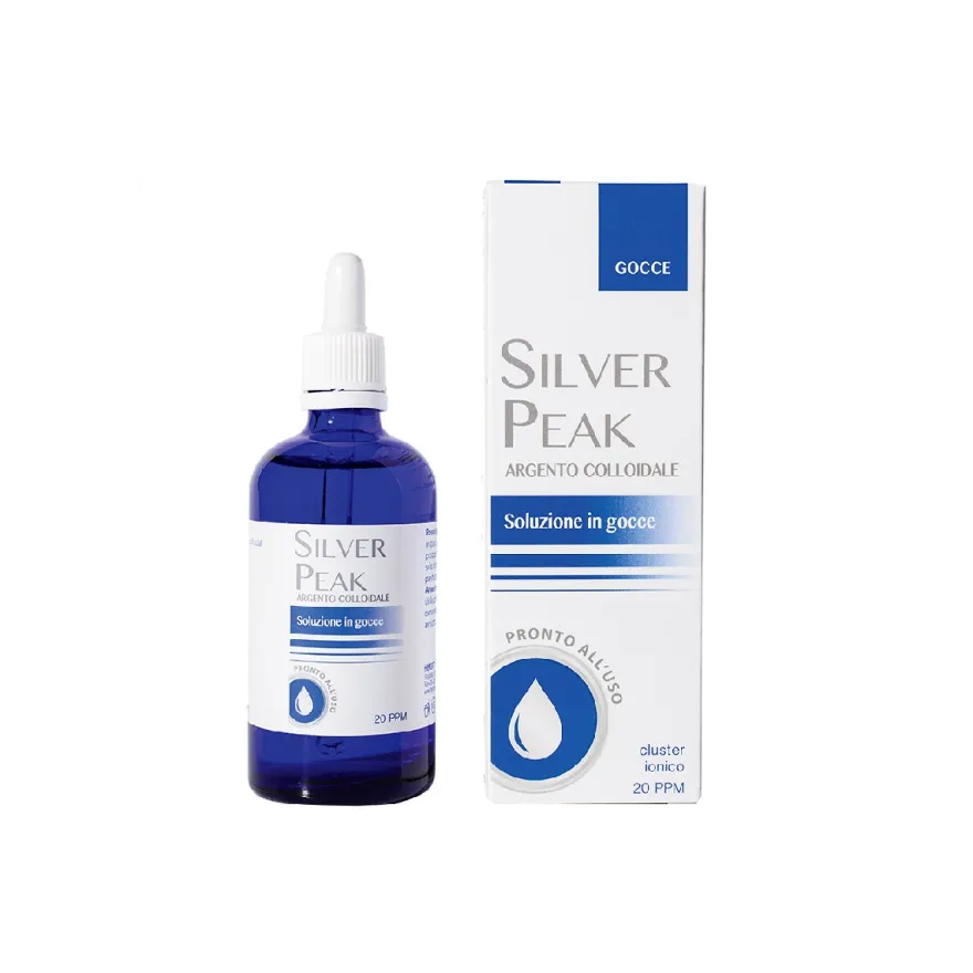 Silver Peak Soluzione Gocce Argento Colloidale 100ml