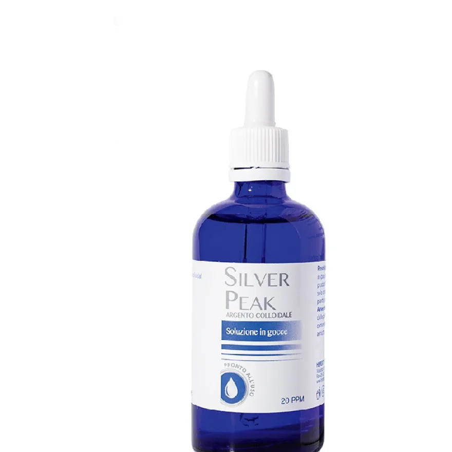 Silver Peak Soluzione Gocce Argento Colloidale 100ml