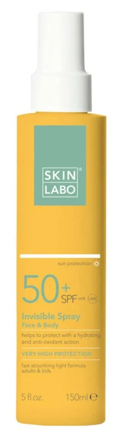 Skinlabo Spray Solare Invisibile Viso E Corpo 150ml SPF50+