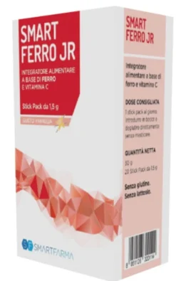 Smart Ferro Junior 20 Stick Pack Gusto Vaniglia