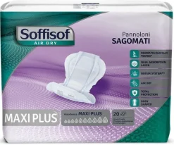 Soffisof Air Dry Maxi Plus Pannolone Sagomato 20 Pezzi
