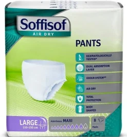 Soffisof Air Dry Pants Pannolone Maxi Taglia Large 8 Pezzi