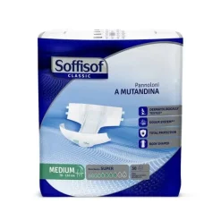 Soffisof Pannoloni A Mutandina Classic Super Taglia Media 30 Pezzi