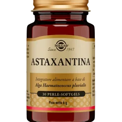 Solgar Astaxantina 30 Perle - Antiossidante Naturale Potente