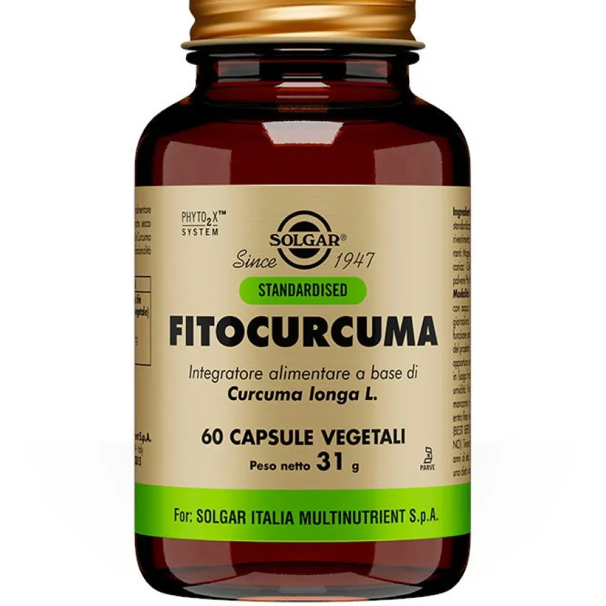 Solgar Fitocurcuma 60 Capsule Vegetali