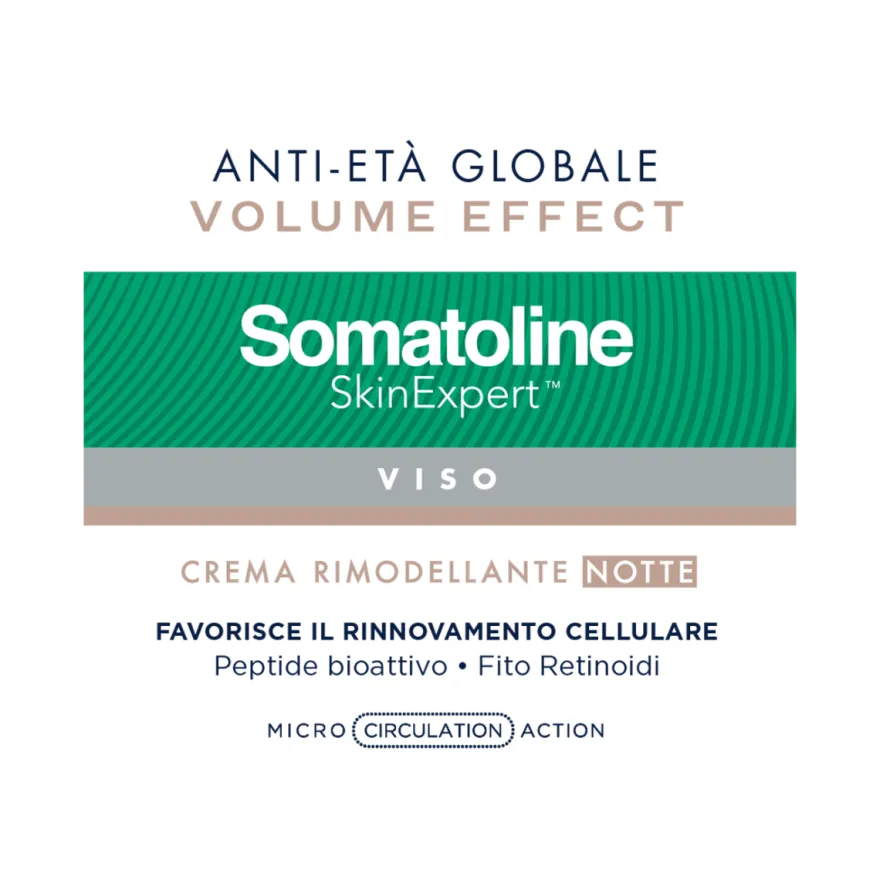 Somatoline SkinExpert Volume Effect Crema Viso Notte 50 ml