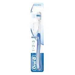 Spazzolino Manuale Medio Oral-B 1 2 3 Indicator Misura 40