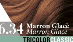Specchiasol Tricolor Classic 6,34 Marròn Glacè 2 Tubi 50ml 2 Shaker 50ml + 4 Bustine 8ml