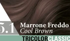 Specchiasol Tricolor Classic 5,1 Marrone Freddo 2 Tubi 50ml 2 Shaker 50ml + 4 Bustine 8ml