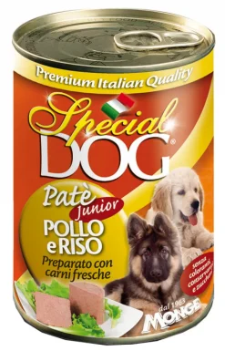 Special Dog Pate' Junior Pollo Riso 400 g