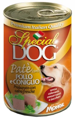 Special Dog Pate' Pollo Coniglio 400 g