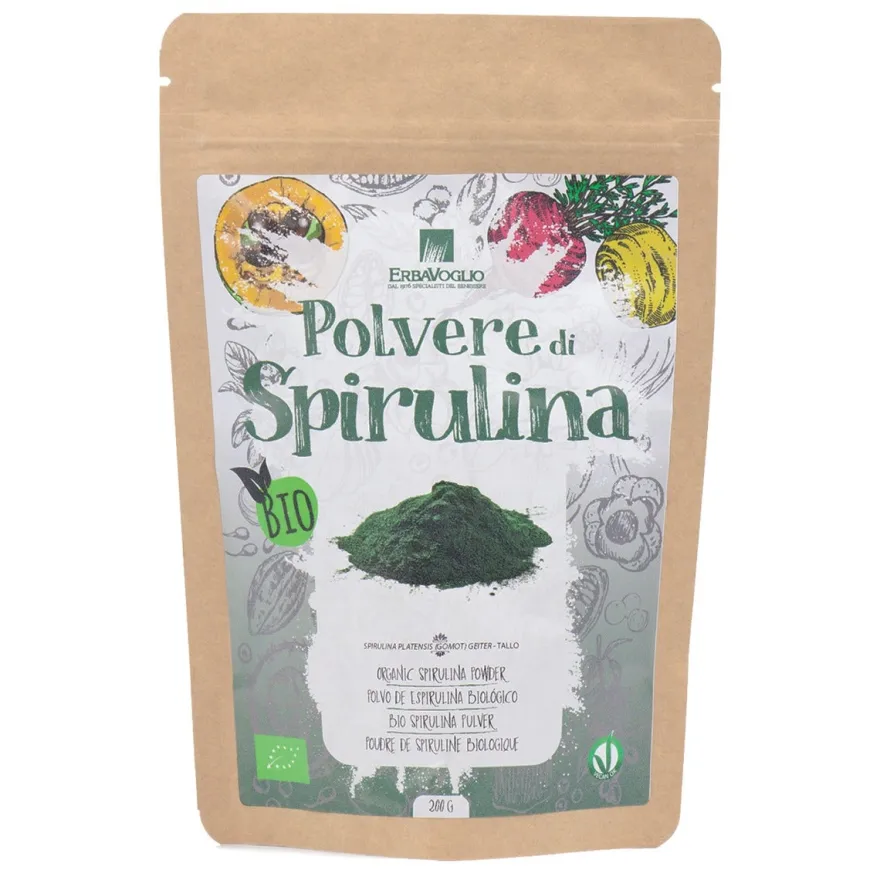 Spirulina Polvere Bio 200g