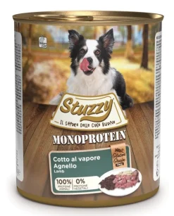 Stuzzy Monoprotein Agnello Cibo Umido Cani Adulti Barattolo 800g