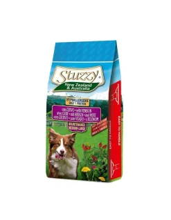 Stuzzy New Zealand & Australia Crocchette Con Cervo Cani Adulti Taglia Medio/Grande Sacco 12kg