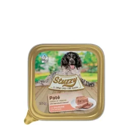 Stuzzy Paté Classico Con Salmone Per Cani Adulti Vaschetta 150g
