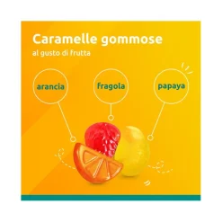 Supradyn Difese Junior Integratore Difese Immunitarie con Vitamina C D e Zinco 25 Caramelle Gommose