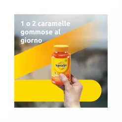 Supradyn Energy Integratore Vitamine A B C D E e Coenzima Q10 Contro la Stanchezza 70 Caramelle Gommose
