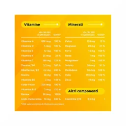 Supradyn Ricarica Integratore Multivitaminico Completo e Minerali 30 Compresse Effervescenti